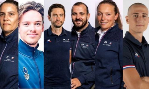 Les portraits des 6 policiers qui participent aux Jeux paralympiques.