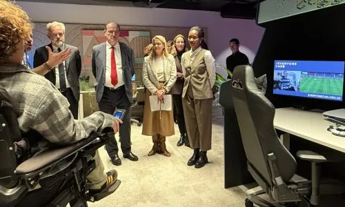 L’inauguration en présence de Jean Castex et de personnes handicapées