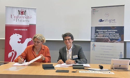 L'Université de Poitiers signe la charte Atypie-Friendly
