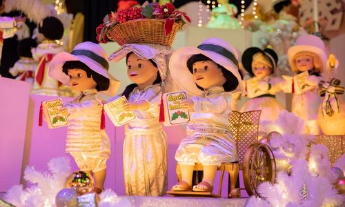 Maison des poupées de Disneyland : 2 figurines handicapées