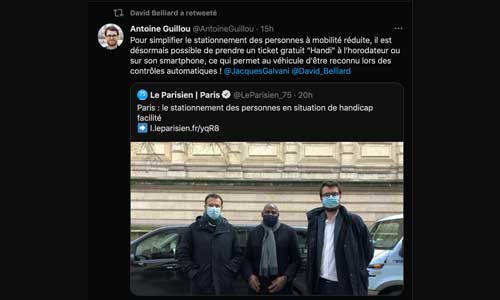 Stationnement à Paris : les fraudes à la «carte handicapé» ça