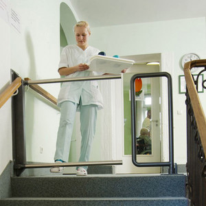 Barrière de protection escalier